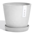 Load image into Gallery viewer, PLANTER AMSTERDAM WHITE GREY 20CM