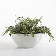 Load image into Gallery viewer, PLANTER BRUSSELS WHITE GREY 35CM