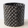 Load image into Gallery viewer, PLANTER PINEAPPLE BLACK