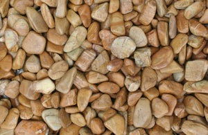 PEBBLES KASHMIRI POLISHED WOODGRAIN 20-30MM [CLR:20KG]