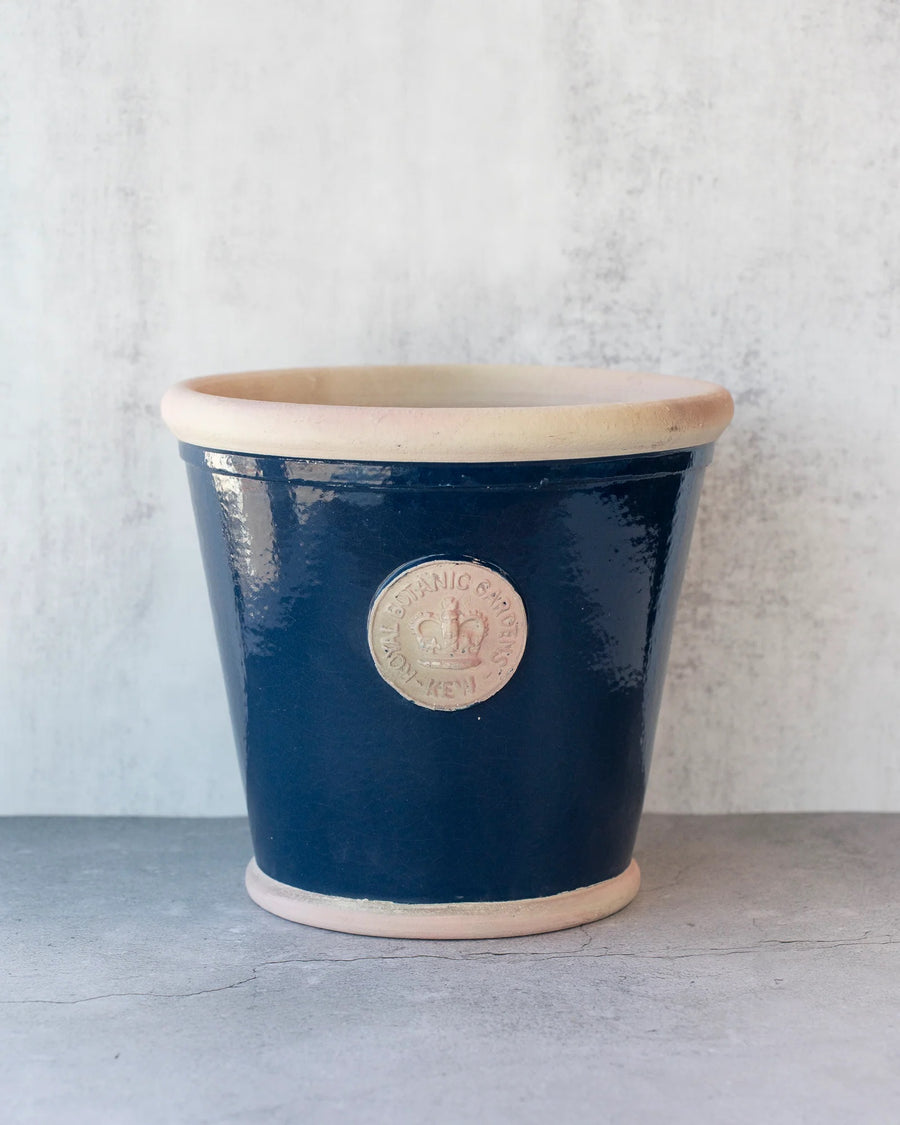 KEW PLANTER NAVY BLUE 1/2 [SZ:19CM X 22CM]