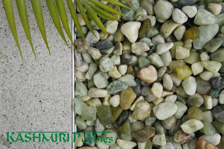 PEBBLES KASHMIRI POLISHED JADE 5-7MM [CLR:20KG]