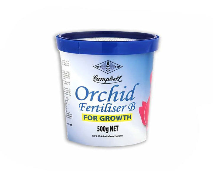 CAMPBELL ORCHID FERTILISER B (BLUE) - GROWTH 500G