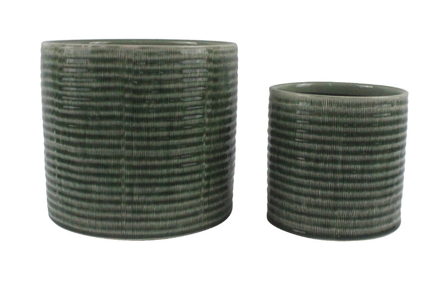 OWEN CYLINDER PLANTER GREEN [SZ:1/2]