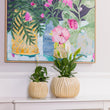 Load image into Gallery viewer, PLANTER TULIP SAND [SZ:25X22CM]
