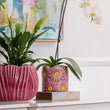 Load image into Gallery viewer, PLANTER DAISY PINK 15X16.5CM [CLR:PINK]
