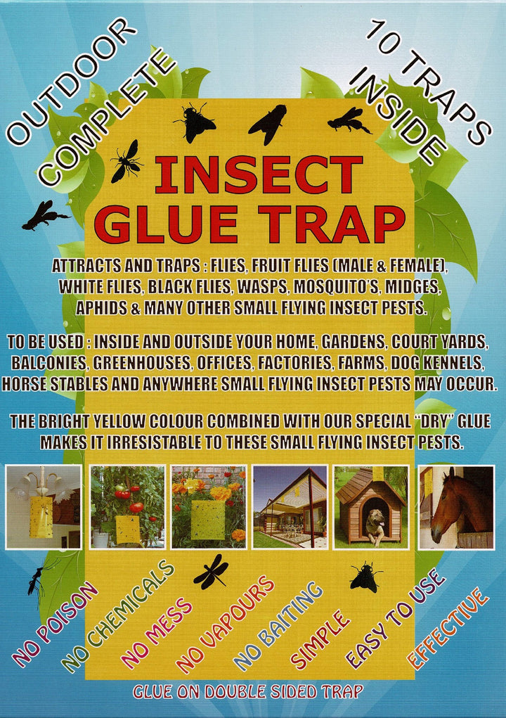INSECT GLUE TRAP HST LARGE [SZ:PK 10]