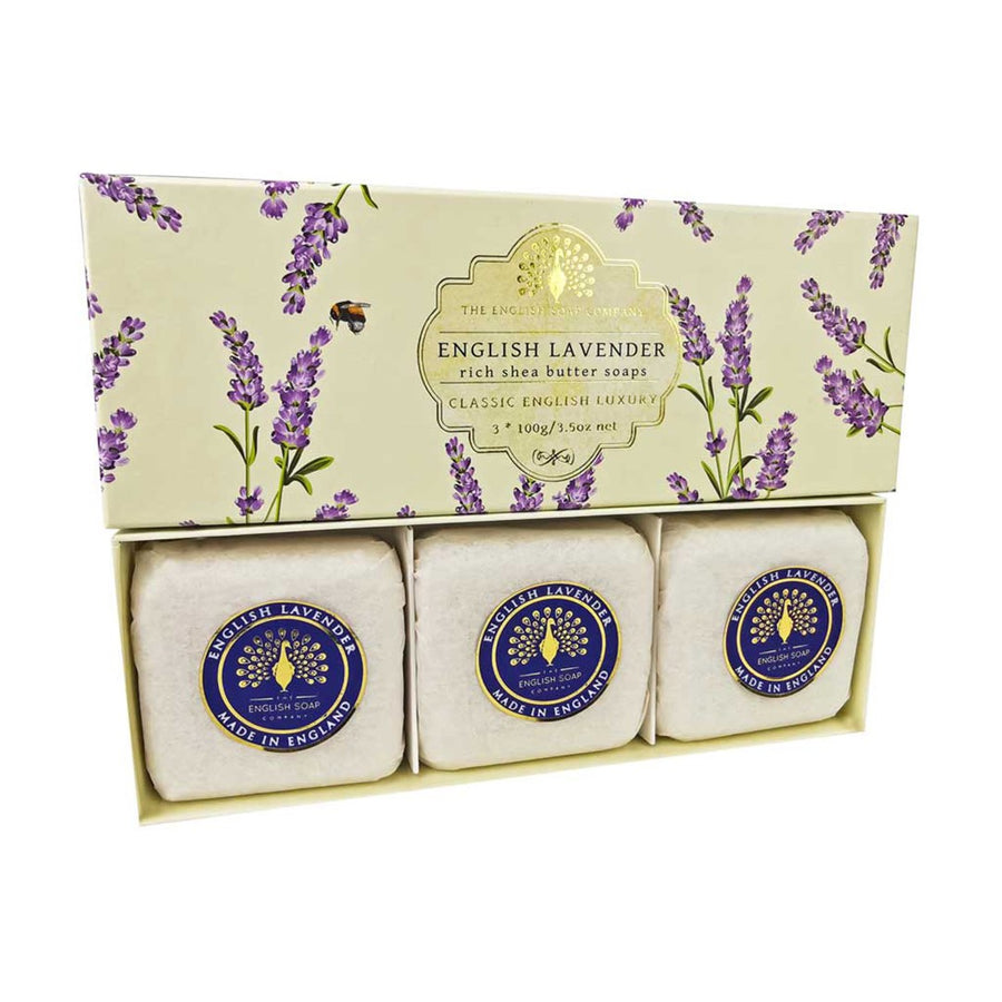 SOAP ENGLISH LAVANDER GIFT PACK 3X100G