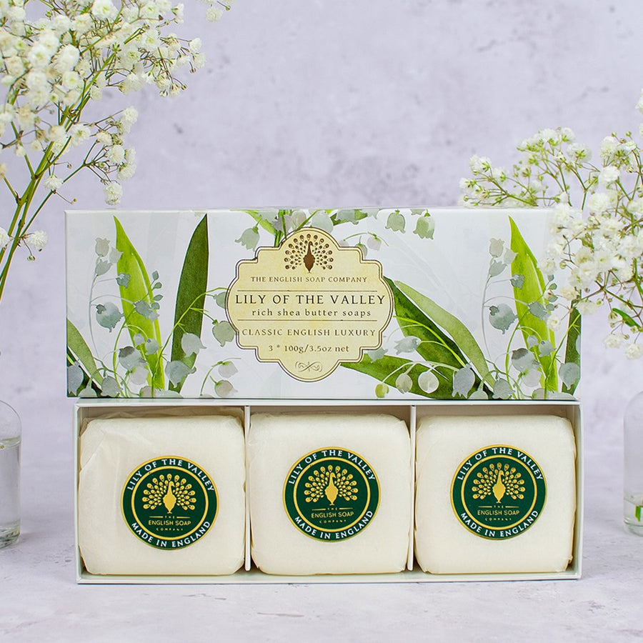 SOAP LILY OF THE VALLEY GIFT PACK 3X100G