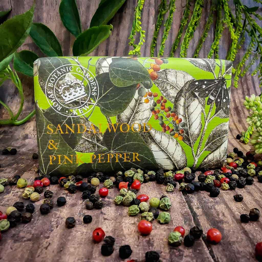 SOAP LUXURY SANDALWOOD & PINK PEPPER 240G