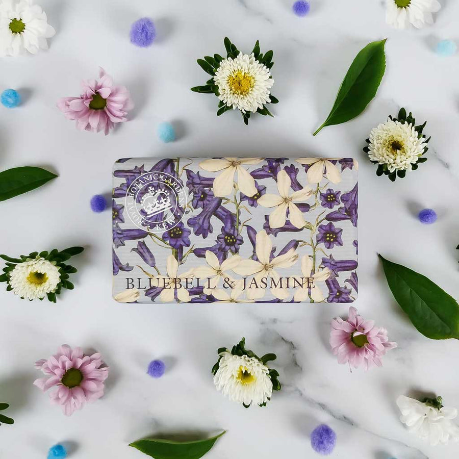 SOAP LUXURY BLUEBELL & JASMINE 240G