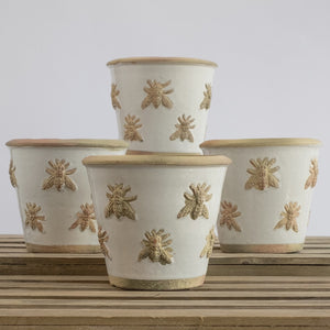 KEW CACHE POT BEE PRINT