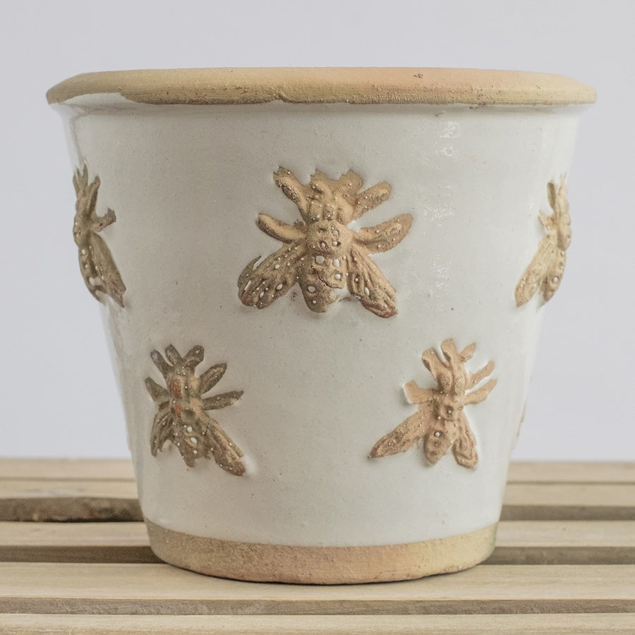 KEW CACHE POT BEE PRINT