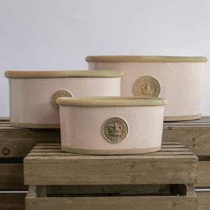 KEW OVAL PLANTER PASTEL PINK