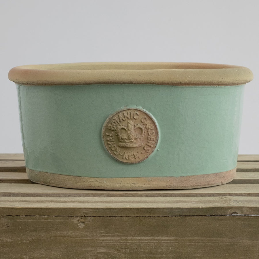 KEW BOWL WITH HANDLE TIFFANY BLUE