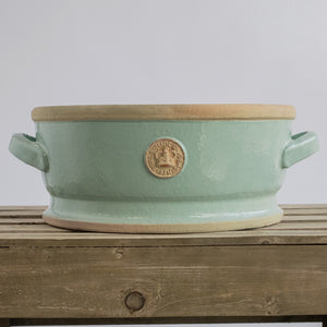 KEW LOW BOWL WITH HANDLE TIFFANY BLUE