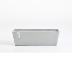 TROUGH BRUGES WHITE GREY 65CM X 20CM X 20CM