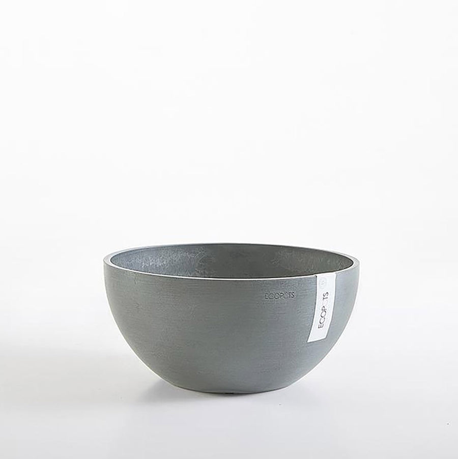 PLANTER BRUSSELS BLUE GREY 35CM