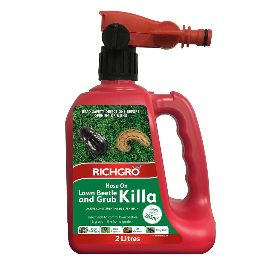 LAWN BEETLE AND GRUB KILLA HOSE ON LIQUID 2L