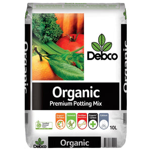 POTTING MIX ORGANIC DEBCO 10L