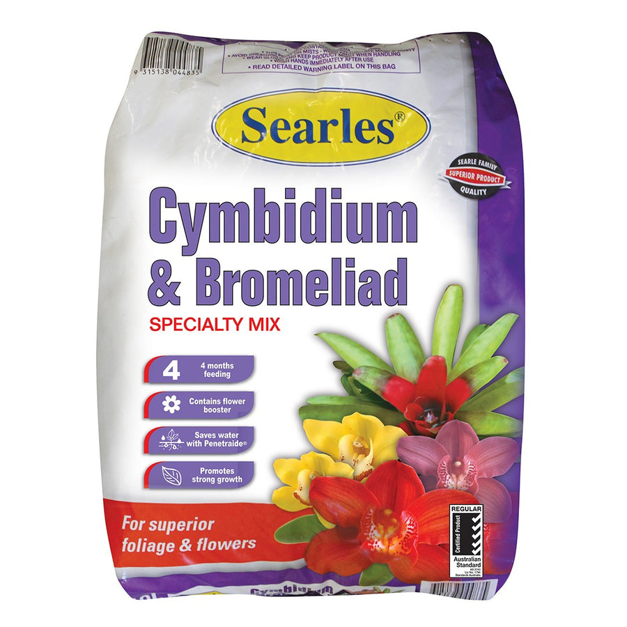 ORCHID MIX SEARLES CYMBIDIUM PURPLE BAG 10LT