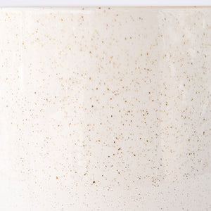 PLANTER SANDGLAZED WHITE
