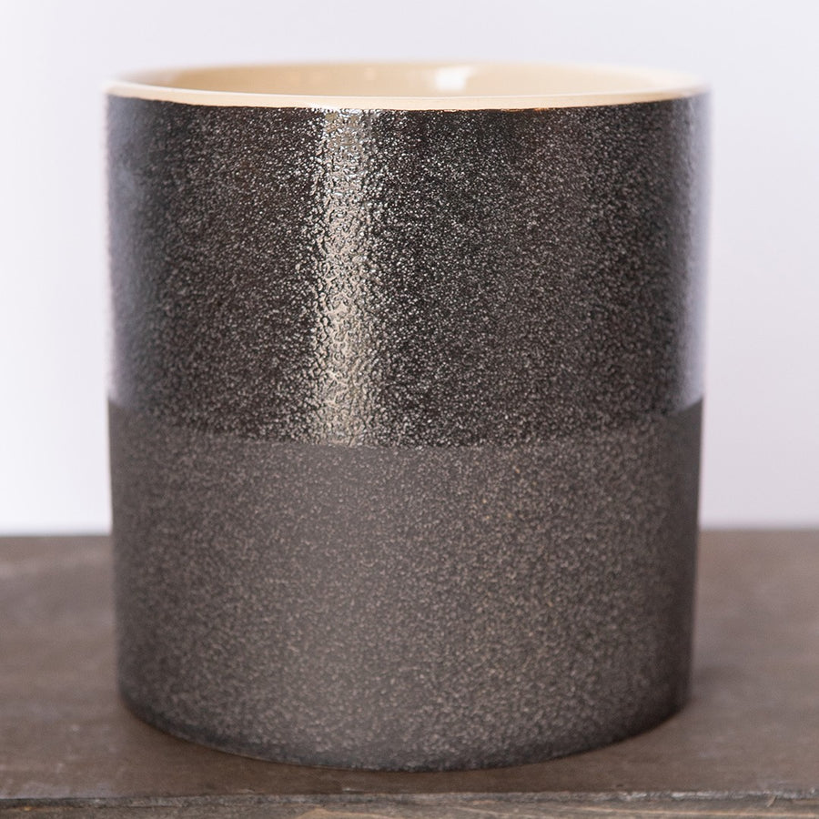 PLANTER SANDGLAZED BLACK