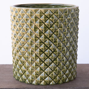 PLANTER PINEAPPLE GREEN