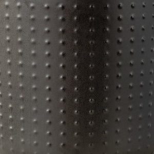 PLANTER STONEWARE DOTS BLACK