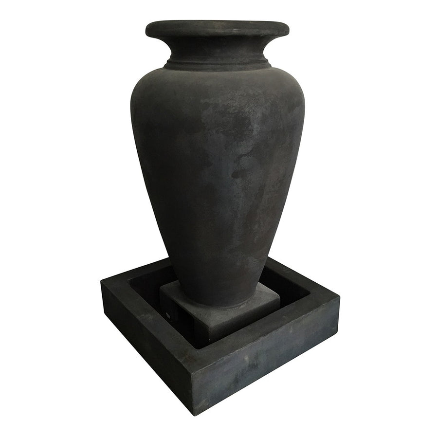 STATEMENT CAROLINA FOUNTAIN CHARCOAL SMALL 60X60X115CM