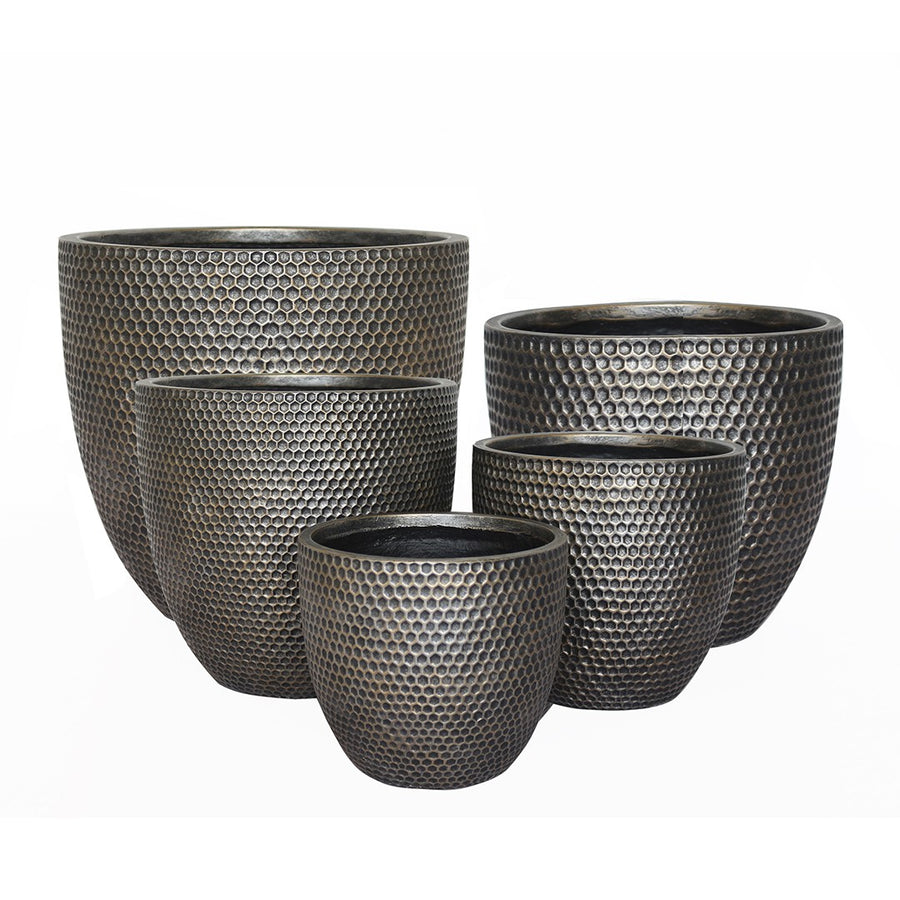 URBANLITE LINCOLN EGG SILVER/GOLD