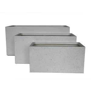 URBANLITE ASHER TROUGH WHITE TERRAZZO