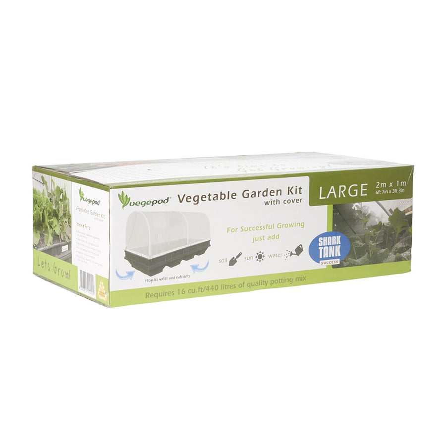 vegepod potting mix VEGEPOD WITH COVER LARGE (APPROX 22 BAGS POTTING MIX) – Honeysuckle Garden